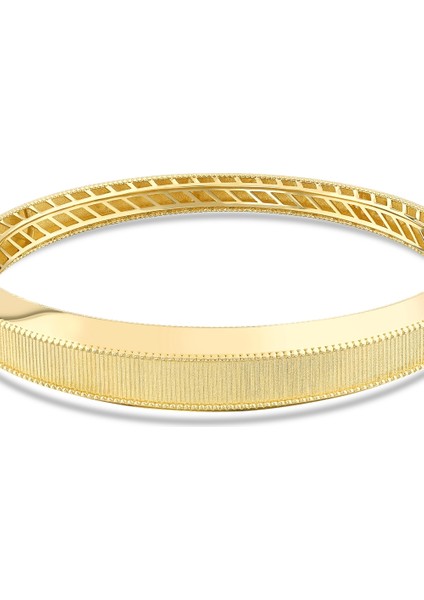 Tasarım Altın Kelepçe - 14K