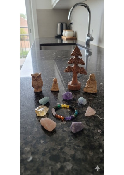 Burç Bileklik ve Doğal Taş Seti - Şifalı Takı Koleksiyonu modelleri