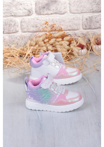 Cool Helen Rahat Hafif Kanat Figürlü Bilekli Sneaker Kız Çocuk Ayakkabı fiyatları
