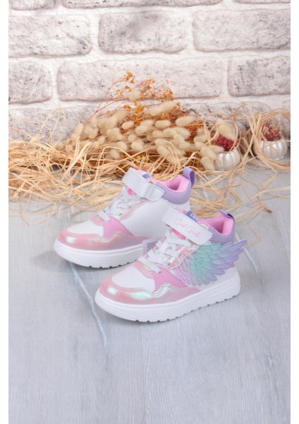 Cool Helen Rahat Hafif Kanat Figürlü Bilekli Sneaker Kız Çocuk Ayakkabı fırsatları