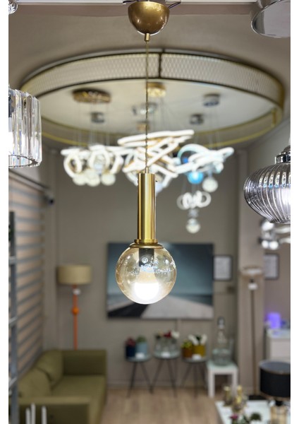 Golden Balll Slim Honey Yellow Cam Avize