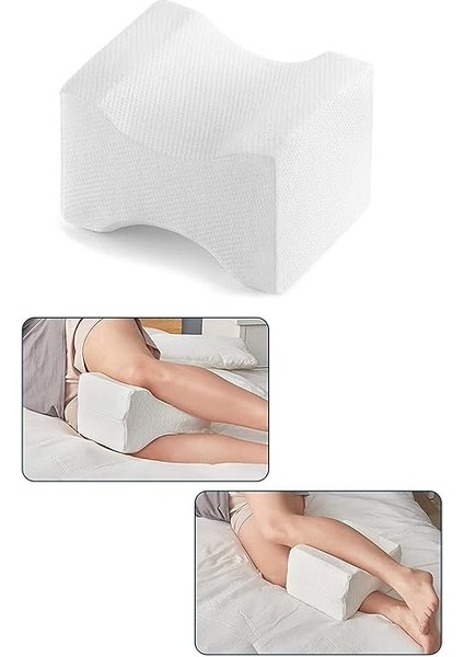 Concept Ortopedik Bacak Arası Yastık Destek Minderi Yan Yatış Yastığı Ergonomik Hamile Pozisyon Yastığı indirimleri