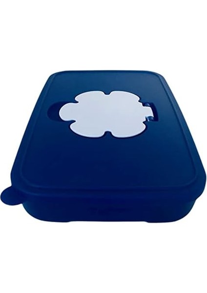 Tupperware Islak Mendil Makyaj Kutusu, Bebek Çocuklar Için, 650 Ml, Koyu Mavi fiyatları
