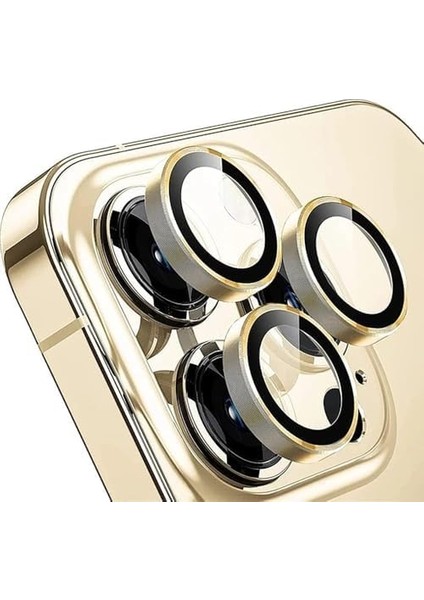 Heartz iphone 15 Pro / 15 Pro Max Gold Için Kamera Lens Koruyucu Çizilmez Hd Görüntü Bozmaz Metal Temperli Cam fiyatları