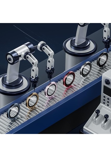 Heartz iphone 15 Pro / 15 Pro Max Gold Için Kamera Lens Koruyucu Çizilmez Hd Görüntü Bozmaz Metal Temperli Cam modelleri