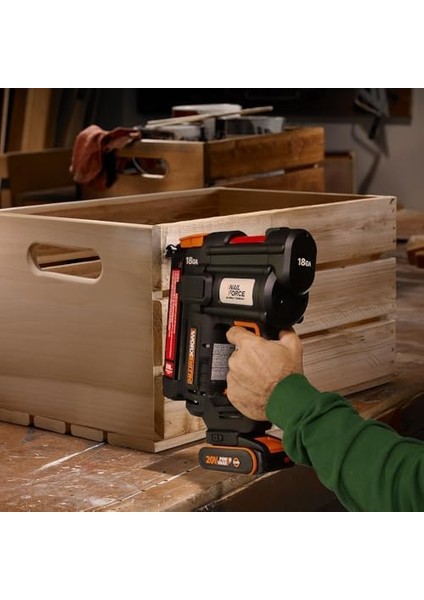 WX844 20VOLT/2.0AH Li-Ion 16-40MM Profesyonel Şarjlı Zımba Makinesi + 2700 Adet Yedek Zımba fiyatları