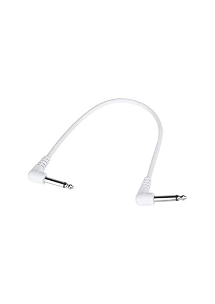 6 Adet Renkli Gitar Patch Kabloları Gitar Efekt Pedalları Için Açılı indirimleri