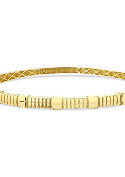 Tasarım Altın Kelepçe - 14K