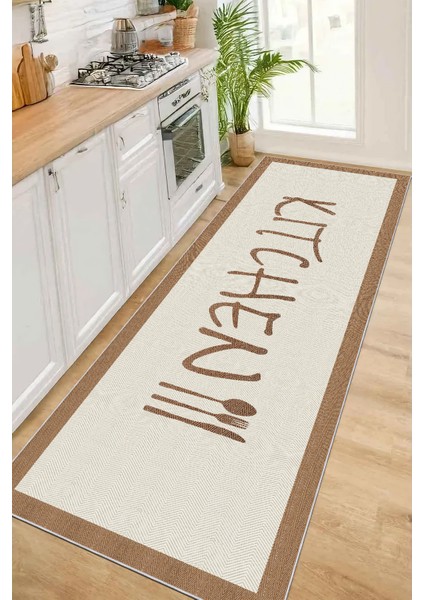 Pamuk Dokuma Taban Kaymaz Yıkanabilir Modern Yolluk Salon Yolluğu Mutfak Yolluğu Koridor Yolluğu Antre Halıları