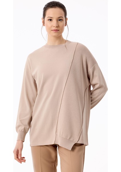 21872 Örgü Detaylı Rayon Tunik modelleri