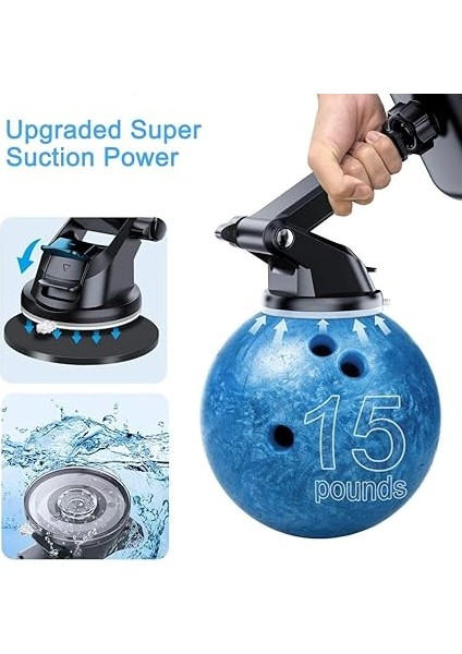 Vakumlu Uzayan Araç Içi Telefon Tutucu Ayarlanabilir Akrobat fırsatları