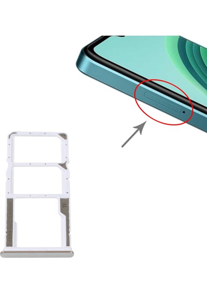 Xiaomi Redmi Note 11R Uyumlu Sim Tepsisi Sim Kart Yuvası