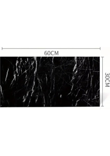 Siyah Mermer Desenli Alüminyum Plastik Duvar Sticker fiyatları