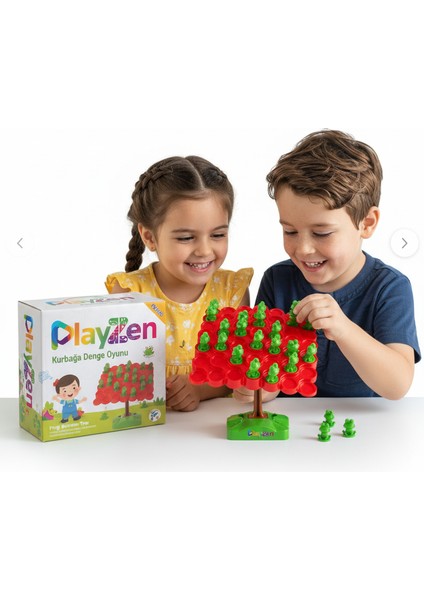 Kurbağa Denge Oyunu 3+ Yaş – Eğitici Zeka Oyunu, Ebeveyn-Çocuk Etkileşimli Oyuncak