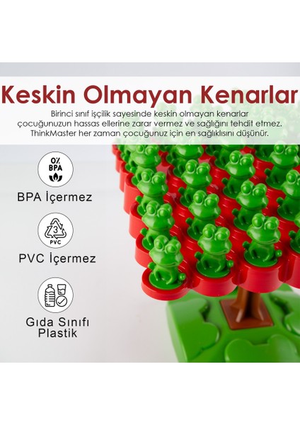 Kurbağa Denge Oyunu 3+ Yaş – Eğitici Zeka Oyunu, Ebeveyn-Çocuk Etkileşimli Oyuncak modelleri