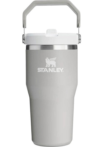 The Iceflow Flip Straw Tumbler 600ML Ash