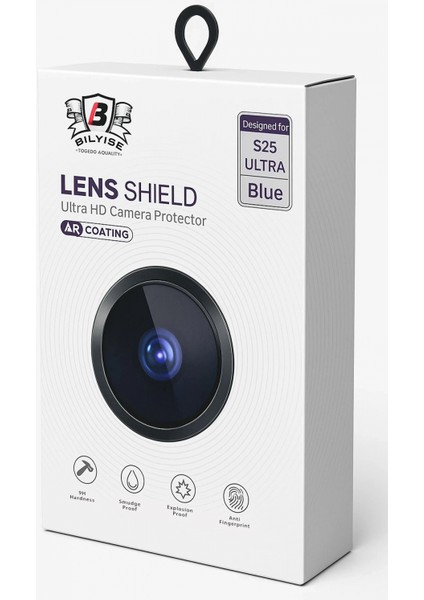 Samsung Galaxy S25 Ultra Bilvis Titan Kamera Lens - Lacivert fiyatları
