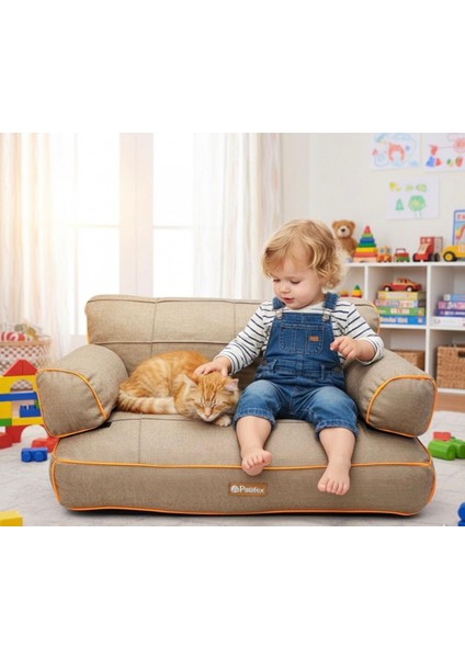 Lüx Kedi Köpek Koltuk- Çocuk Koltuk--Kedi Yatak- Köpek Yatak