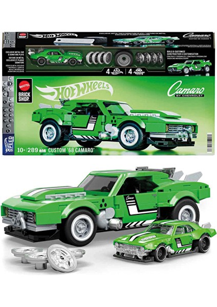 Mattel Brick Shop Speed Serisi Custom 68 Camaro