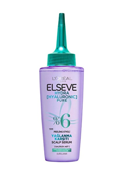 2 Adet Elseve Hyaluron Pure Scalp Serum
