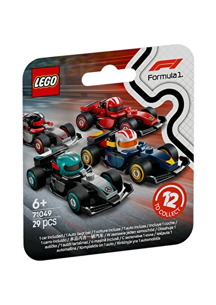 2 Adet ® F1® Koleksiyonluk Yarış Arabaları Araç Seti 71049