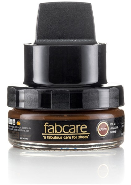 4 Adet Fabcare Ayakkabı Boyası Krem Kahve