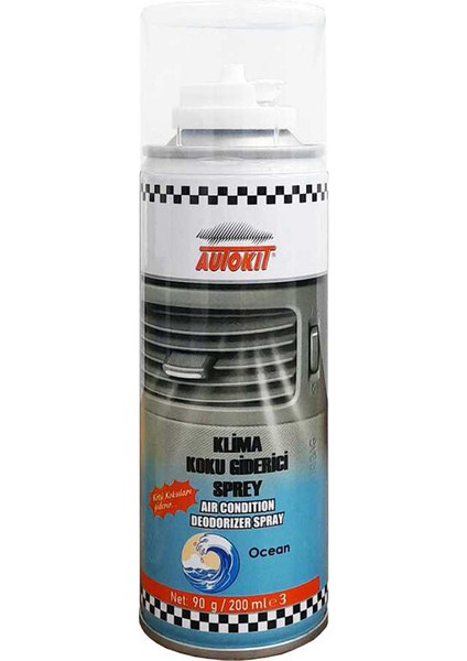3 Adet Klima Koku Giderici Sprey Okyanus 200ML fiyatları