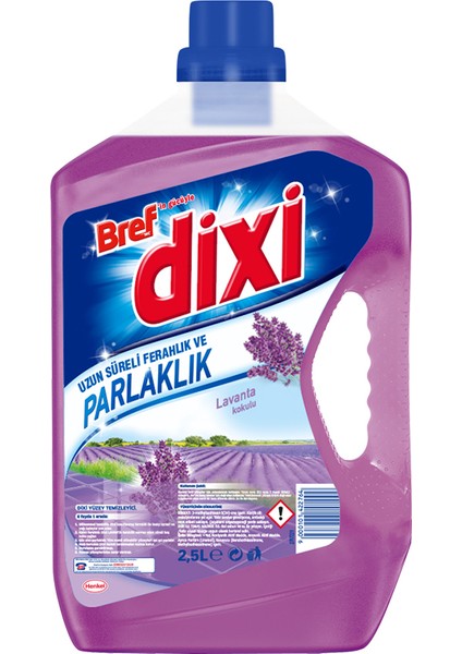 4 Adet Dixi Yüzey Temizleyici 2,5 L Yüzey Temizleyici Lavanta fiyatları