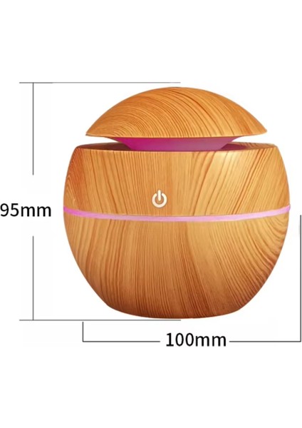 Küre Hava Nemlendirici Humidifer 7 Renk Rgb Gece Lambası Bebek ve Çocuk Odaları Için Menlendirici indirimleri