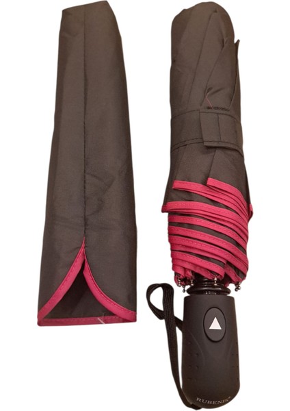 8 Tel Yarı Otomatik Fuşya Şemsiye fiyatları