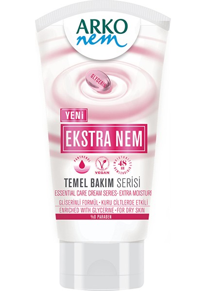 4 Adet Arko Nem Krem Ekstra Nemlendirici 60 ml