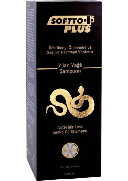 Softto Plus Yılan Yağlı Şampuan 400 ml fiyatları