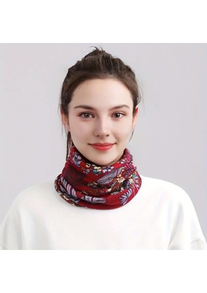 Kadın Bohem Baskılı Şal