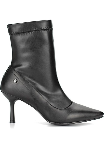 Celeste Siyah Cilt Esnek Yumuşak Kaymaz Taban (7cm) Streç Bot fırsatları