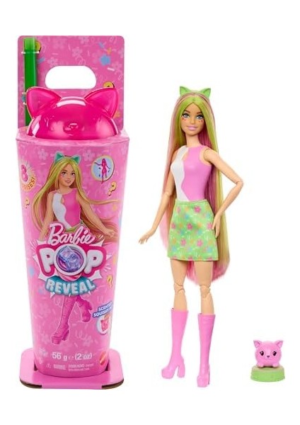 Pop Reveal™ Serisi - Kırmızı Pop Reveal Shakes Serisi Bebek ve Aksesuar Seti, Kokulu ve Minik Tavşancık Temalı Bebek JCN88 modelleri