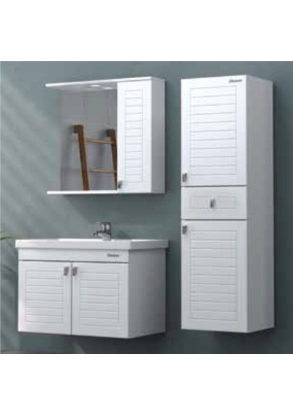 Alder Banyo Dolabı 65 cm (Boy Dolabı Dahil Değildir.)