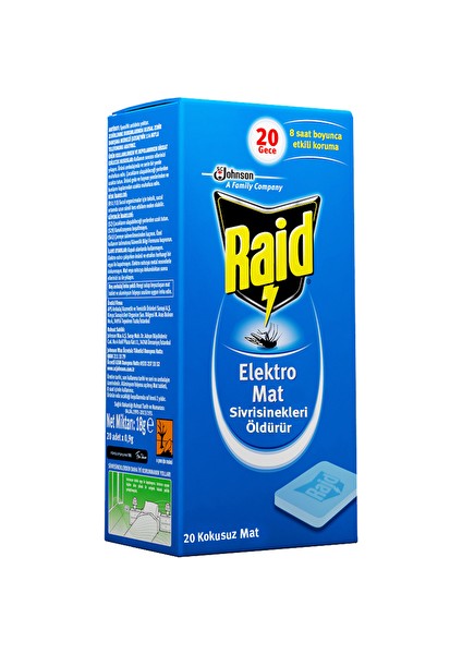 Elektromat Tablet 20 Adet