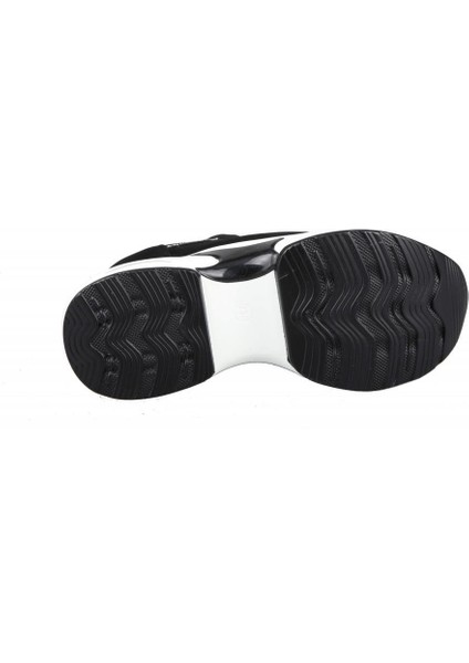 24K300-2 Dolgu Topuk Siyah Kadın Sneakers modelleri