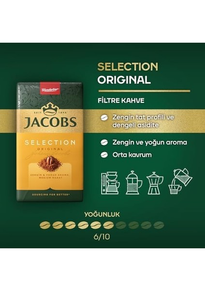 Jacobs Selection Filtre Kahve 250 gr