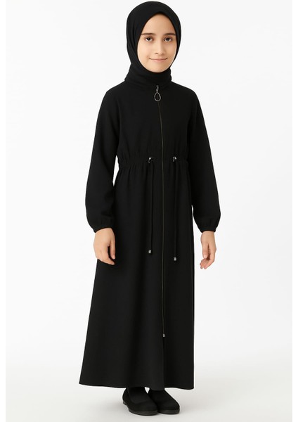 Medine Ipeği Beli Lastikli Bağcıklı Çocuk Ferace fırsatları