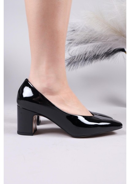 Yerba Rugan Alçak Topuklu Ayakkabı Siyah modelleri