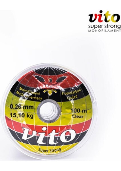 Süper Strong Yekpare Olta Misinası 100MT Şeffaf-0,50 mm fırsatları