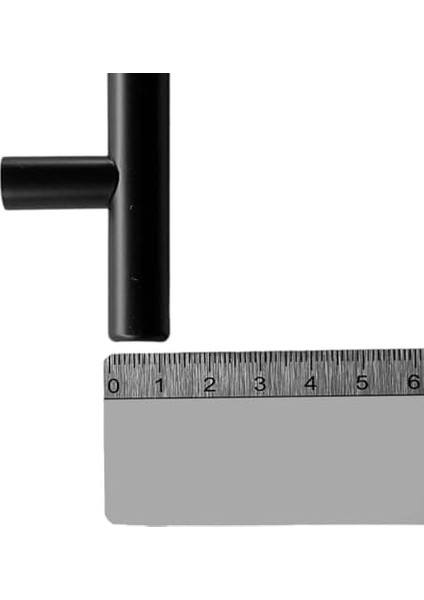 Mutfak ve Dolabı Kapakları ve Çekmeceler Için Metal Kulp Paslanmaz Mobilya Dolap Kulbu 128MM Mat Siyah 2 Adet modelleri