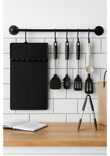 Tidymat Silikon Mutfak ve Barbekü Matı – Yağ Geçirmez, Kolay Temizlenebilir Isıya Dayanıklı Mat