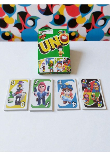 Uno Brawl Stars Oyun Kartları & Karton Kartlı Versiyon