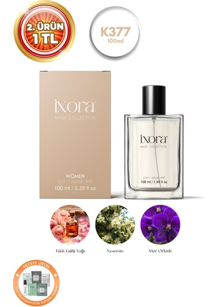 Ixora K377 Velvet Edp Kadın Parfüm 100 ml