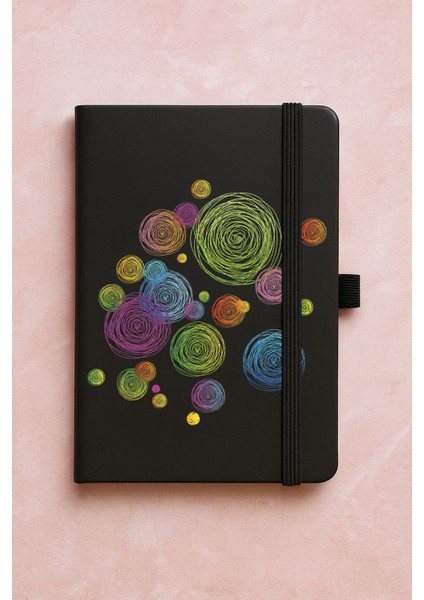 Promosyon Tarihsiz Premium Termo Defter Desenli 192 Yaprak - Çember