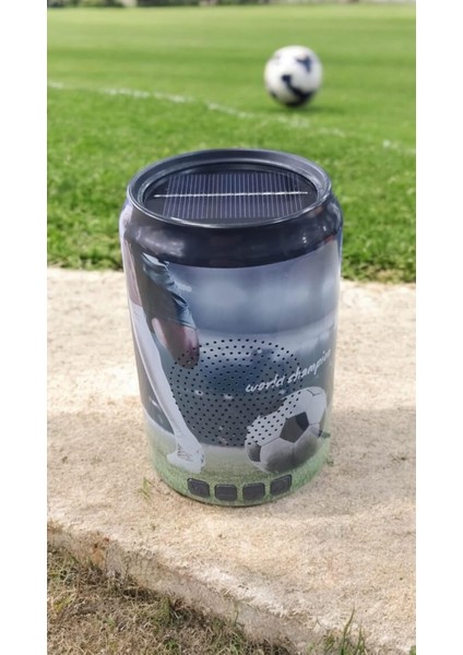 Güneş Enerjisi Ile De Dolabilen Radyolu Flash Bellek ve Hafıza Kart Destekli Süper Güçlü El Fenerli Bluetooth Speaker Şarj Edilebilir Hoparlör Bass Ses Çok Iyi (Yeşil ve Toplu)