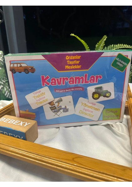 Türkçe-Ingilizce Karışık Kavramlar Oyunu 2