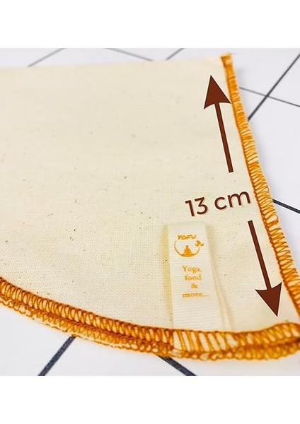 Adet) V-60 ile Uyumlu Yıkanabilir, Kumaş, Organik Kahve Filtresi, AĞARTILMAMIŞ%100 Ham Pamuk - Ekolojik Filtre V-2 fırsatları